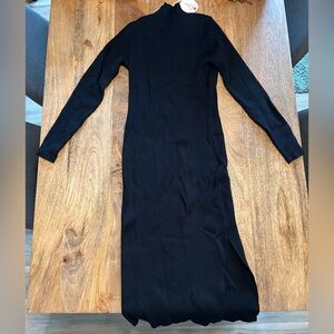 Ribbed, mock neck sweater dress *NEW*